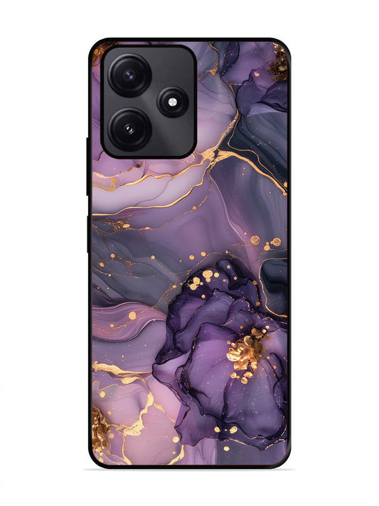 Poco M6 Pro Royal Orchid Theme Marble