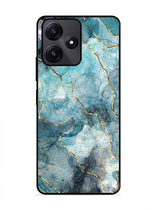 Poco M6 Pro Oceanic Golden Strip Marble