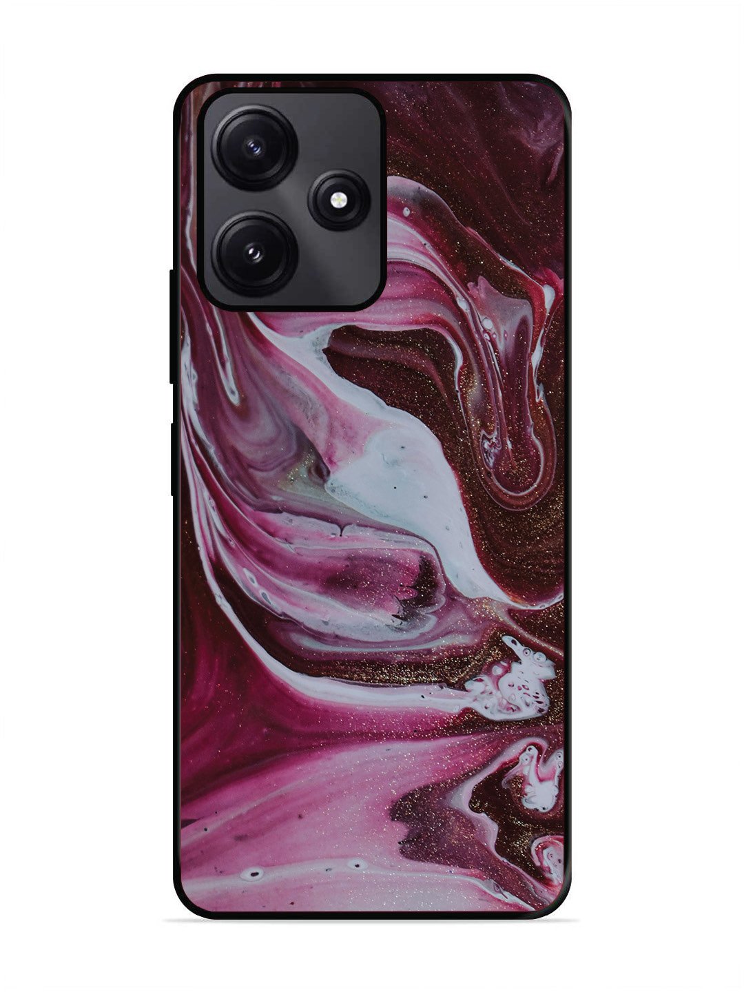 Poco M6 Pro Pink And Golden Marble