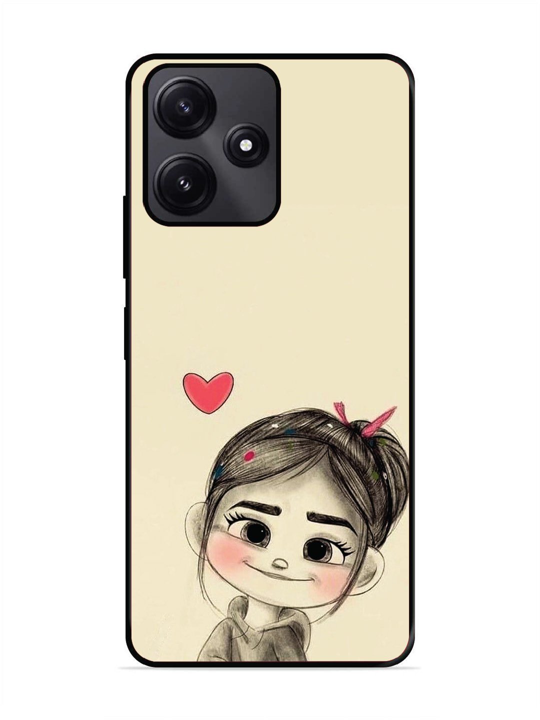 Poco M6 Pro Cute Girl Looking at You