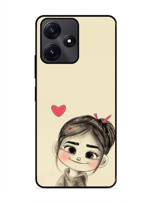 Poco M6 Pro Cute Girl Looking at You