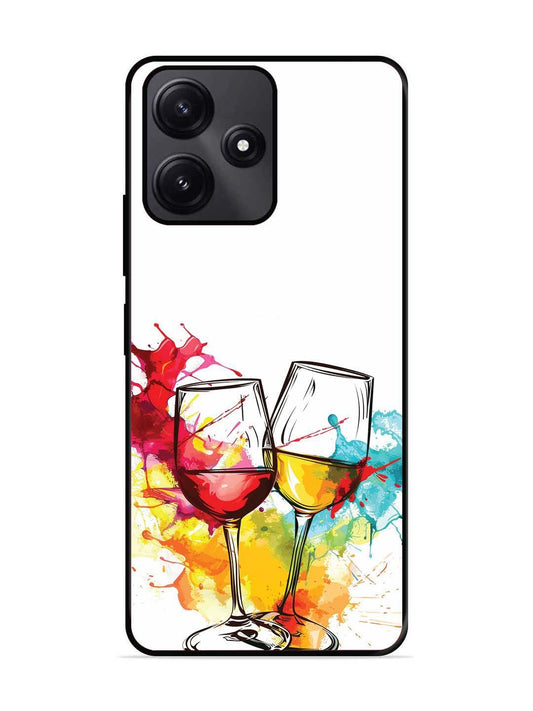Poco M6 Pro Colorful wine glasses