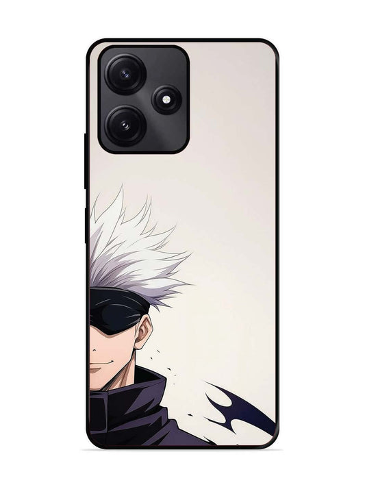 Poco M6 Pro White Hair Sorcerer Satoru Gojo