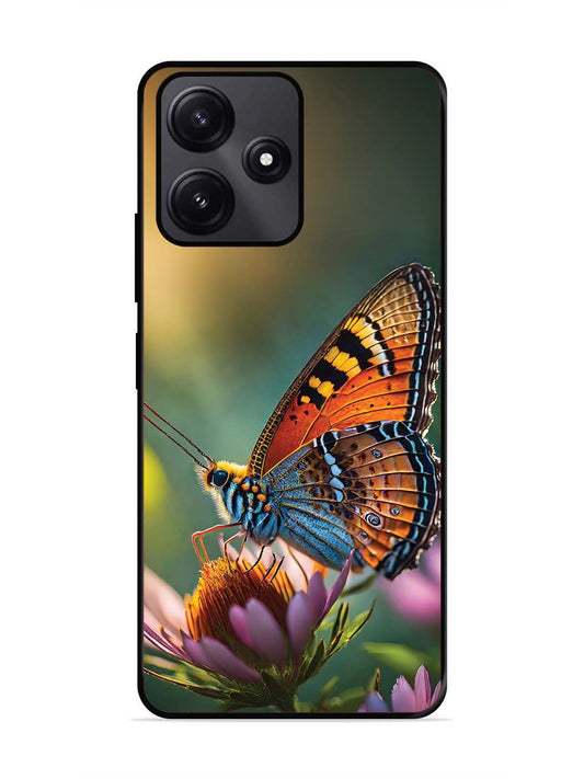 Poco M6 Pro Golden Hour Monarch Butterfly