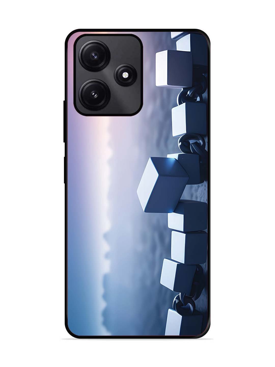 Poco M6 Pro Minimalist Blockchain Cube Chain