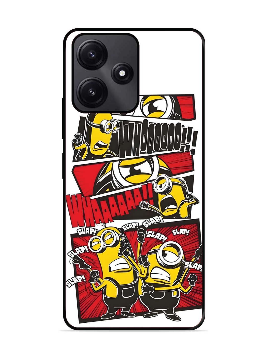 Poco M6 Pro Minions Comic Panel Action