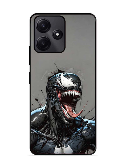 Poco M6 Pro Venom Symbiote Grin Art