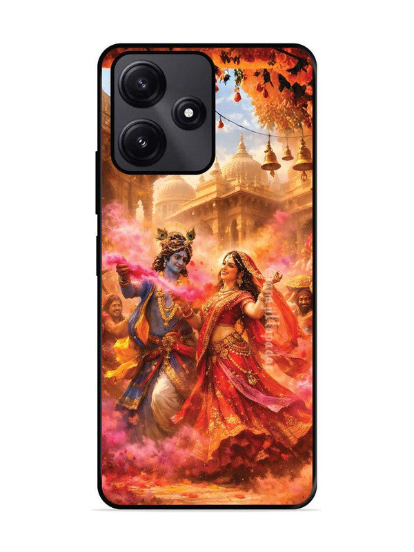 Poco M6 Pro Radha Krishna Playing Holi