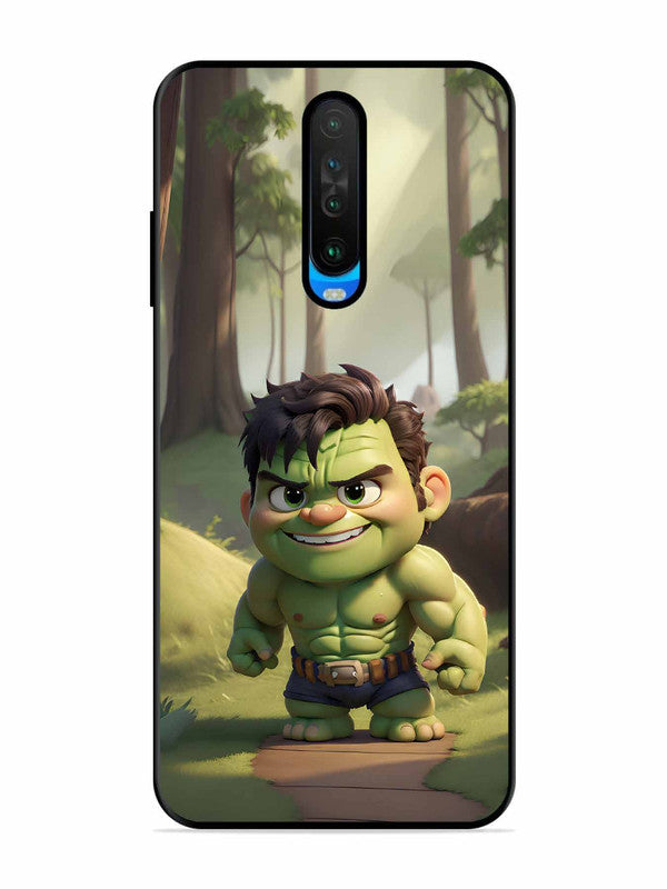 Poco X2 cute baby hulk