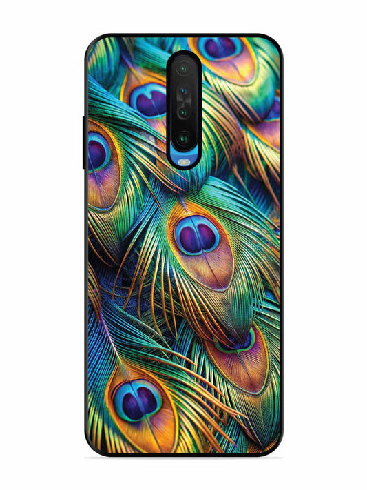Poco X2 peacock feather