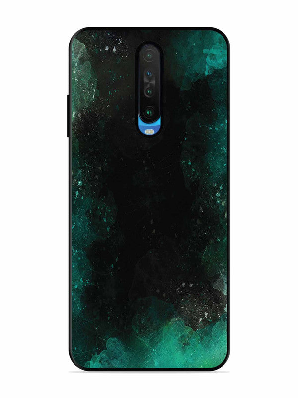 Poco X2 Dark Black And Green Forest