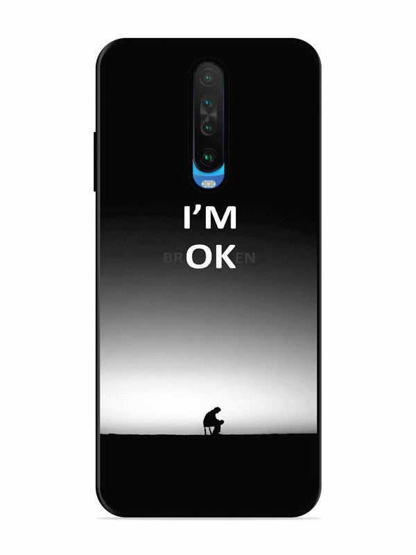 Poco X2 I'm Broken A man on Chair Alone