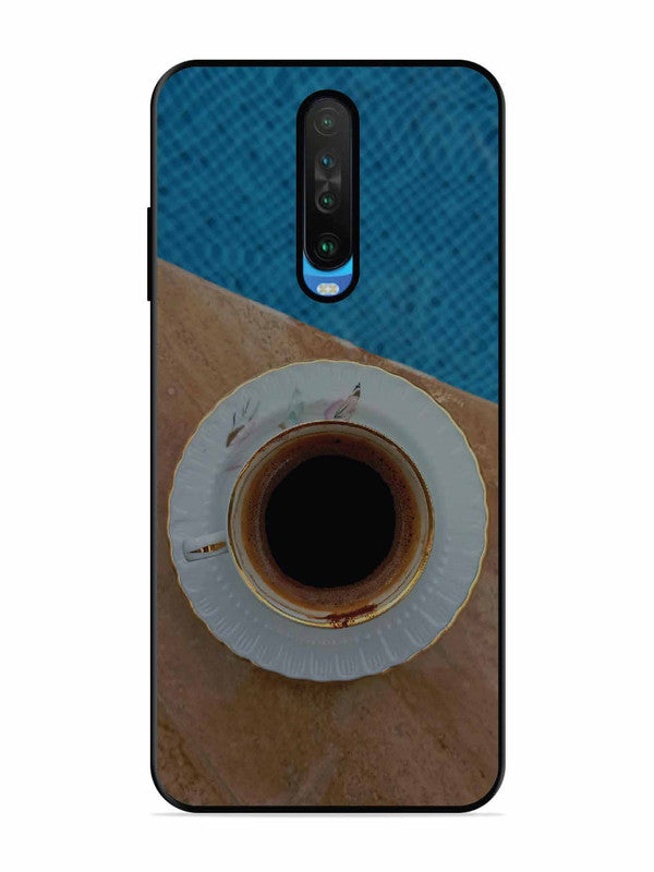 Poco X2 Black Tea Cup Saucer