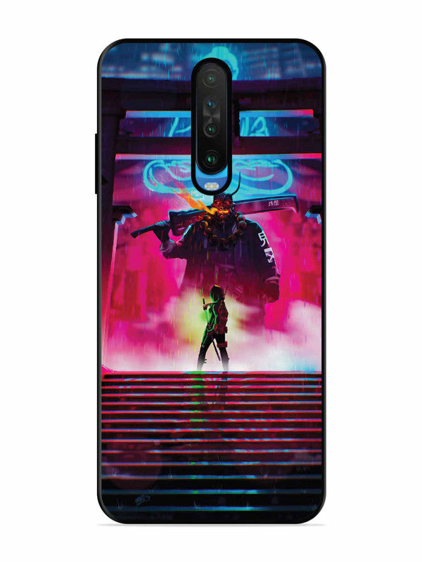 Poco X2 Cyberpunk Yokai Monster