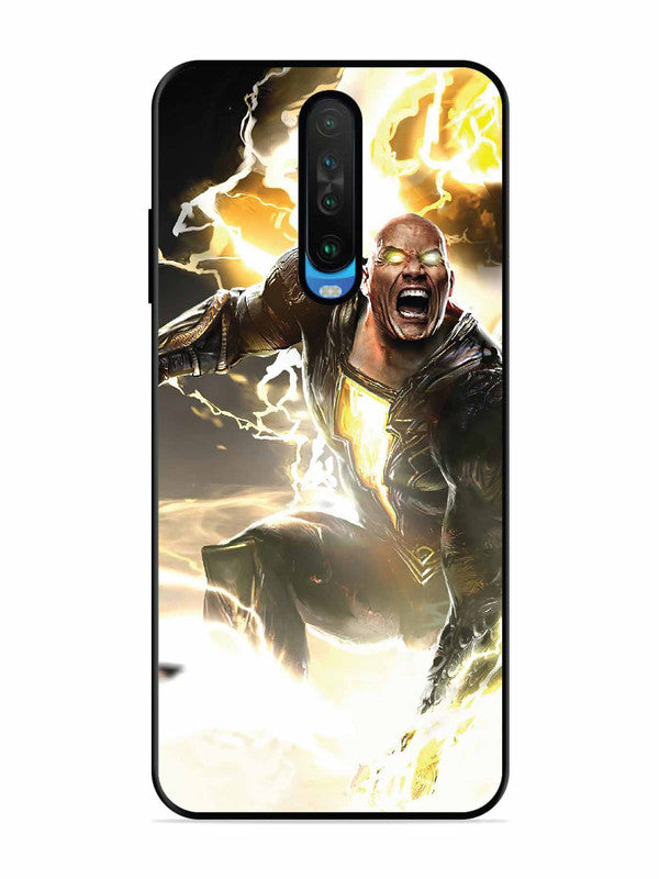 Poco X2 black-adam-lightning
