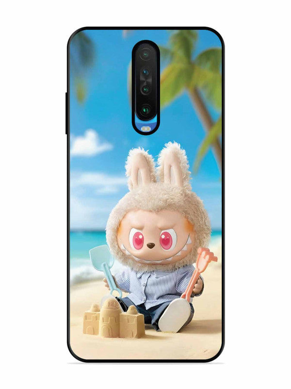 Poco X2 Labubu at the Beach