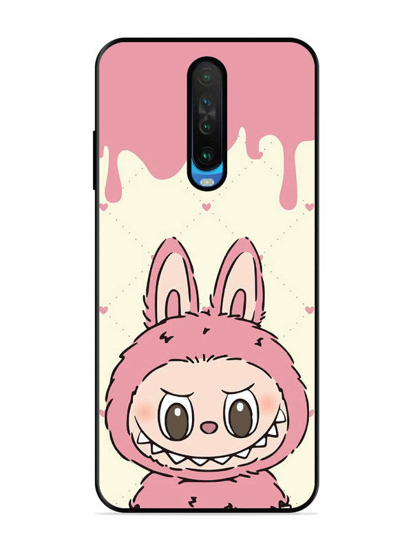 Poco X2 Labubu Closeup Pink