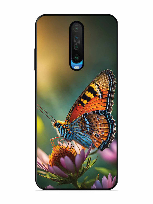 Poco X2 Golden Hour Monarch Butterfly