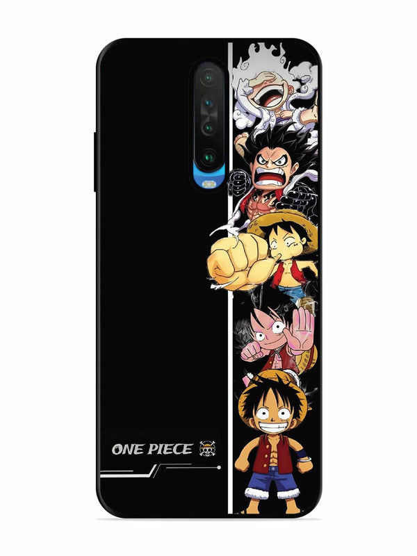 Poco X2 Luffy Evolution Gear 5 Anime Art