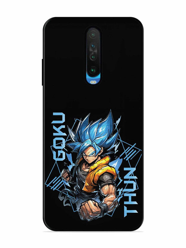 Poco X2 Street Fighter Goku God Form