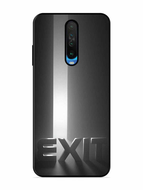 Poco X2 The door of exit