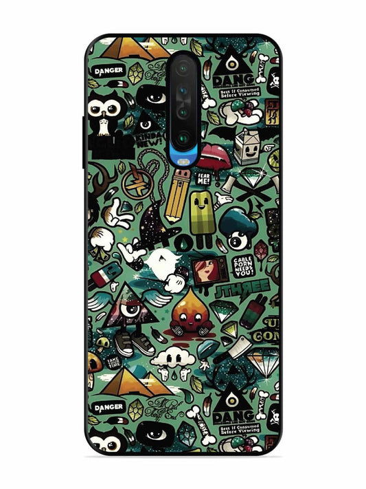 Poco X2 Pop Art Doodle Graffiti Collage