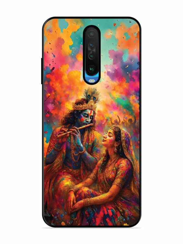 Poco X2 Radha Krishna Playing Flute