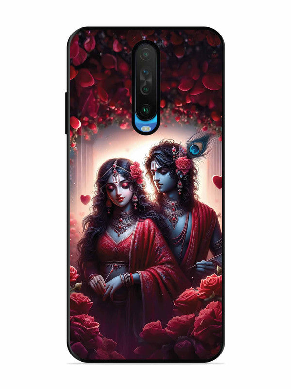 Poco X2 Couples in Red theme like Radha Krishna