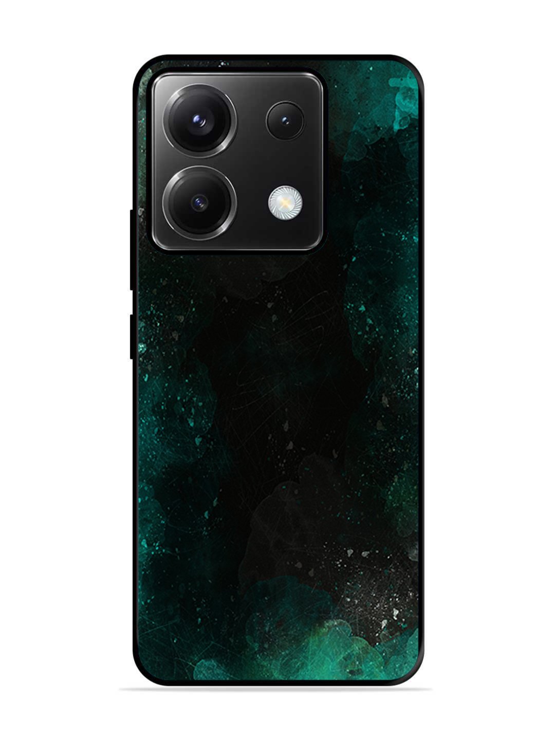 Poco X6 Dark Black And Green Forest