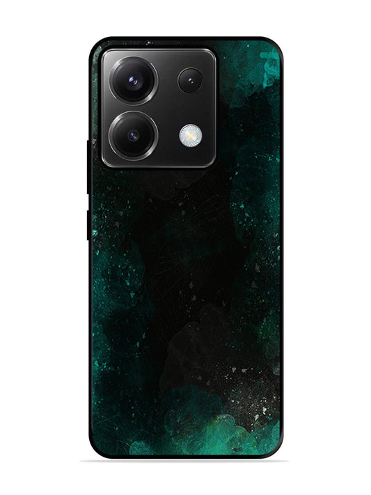 Poco X6 Dark Black And Green Forest