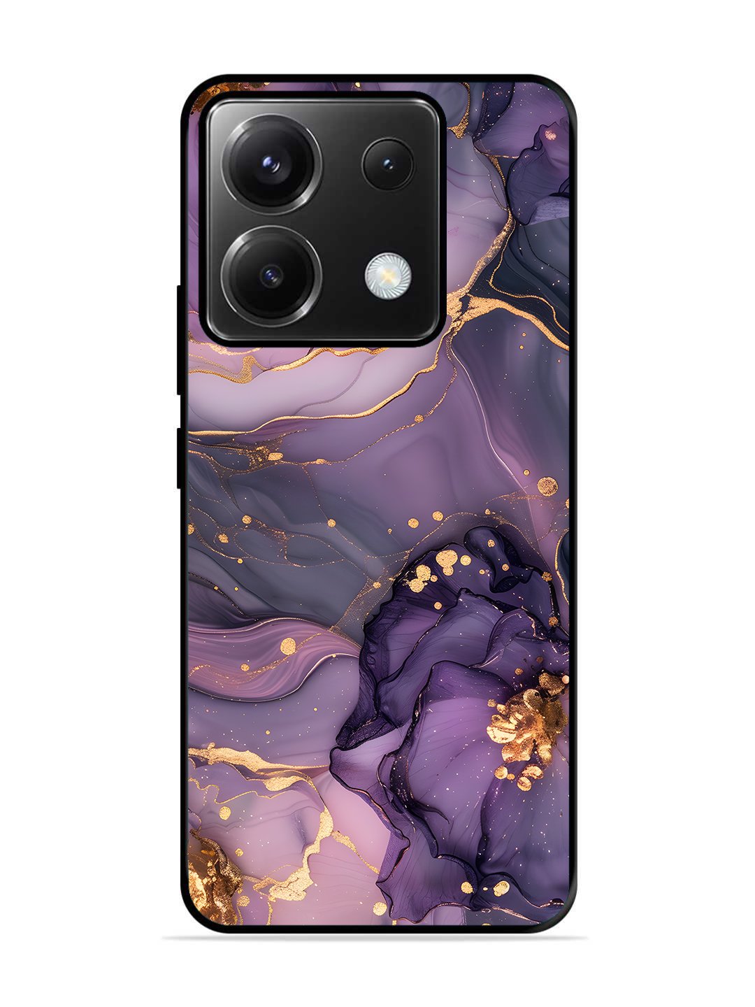 Poco X6 Royal Orchid Theme Marble