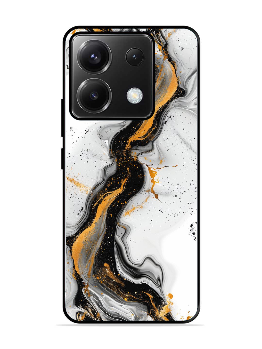 Poco X6 Black And Golden Marble Essence