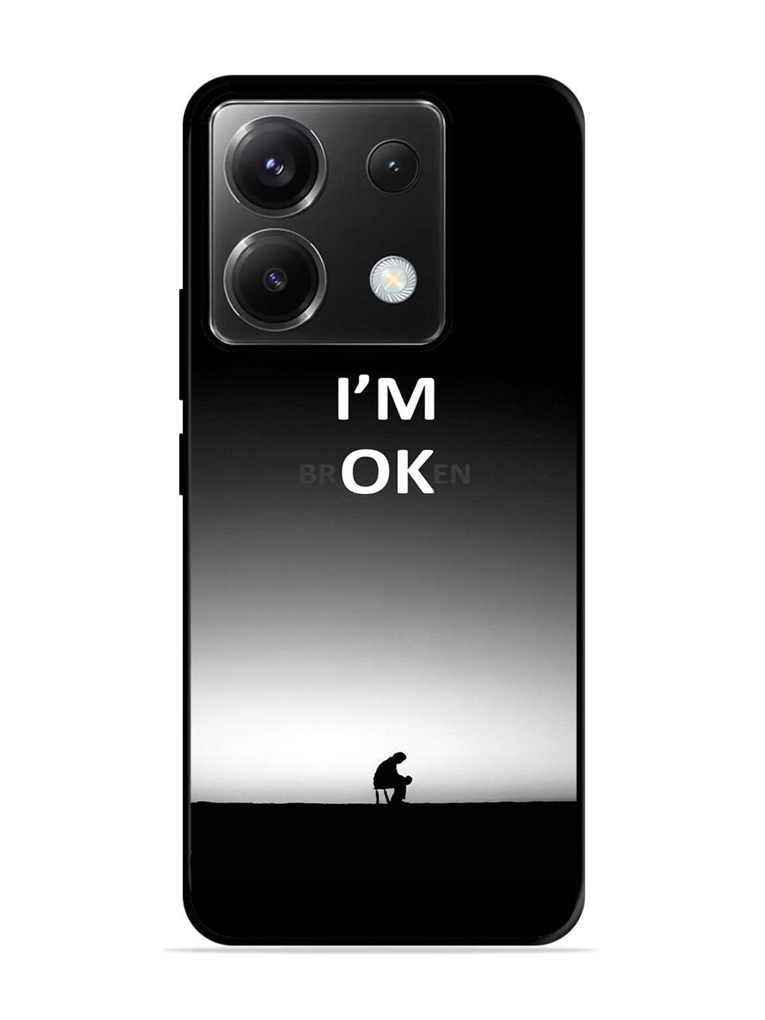 Poco X6 I'm Broken A man on Chair Alone