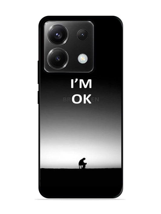 Poco X6 I'm Broken A man on Chair Alone