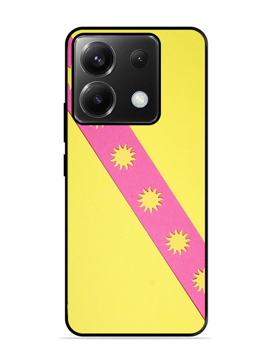 Poco X6 Pick Strip on Yellow Colour