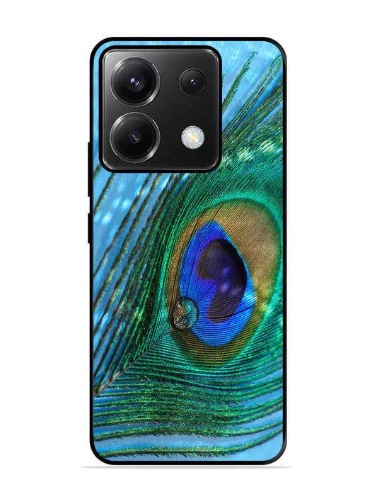 Poco X6 A drop on Peacock Feather