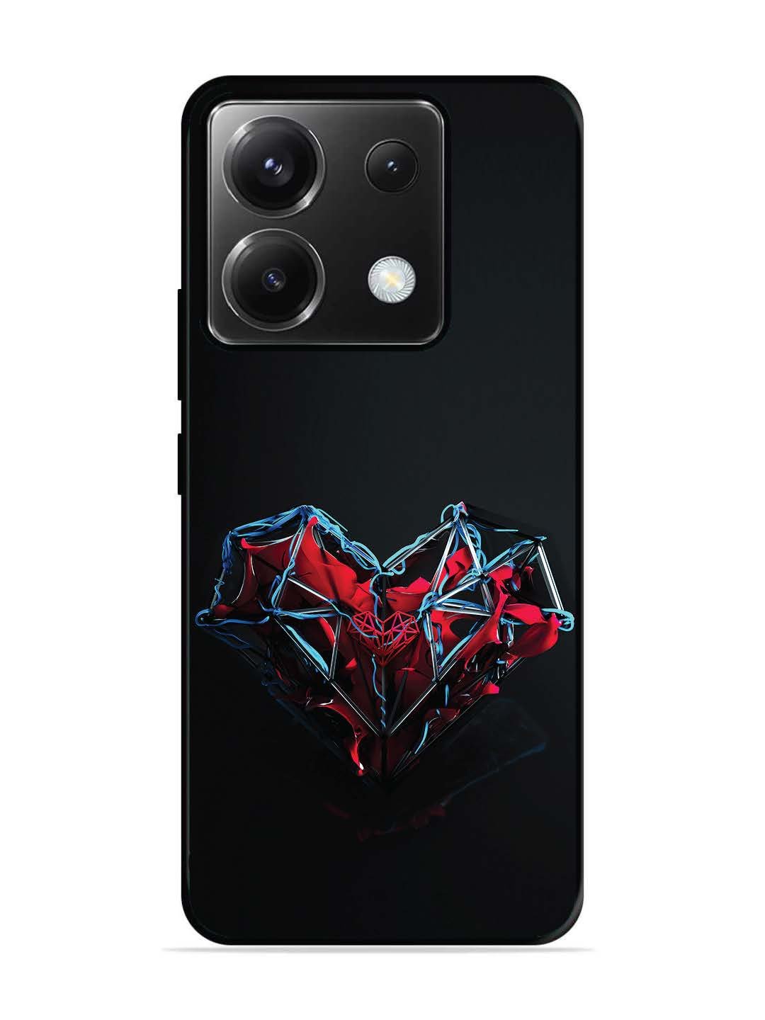 Poco X6 heart-abstract