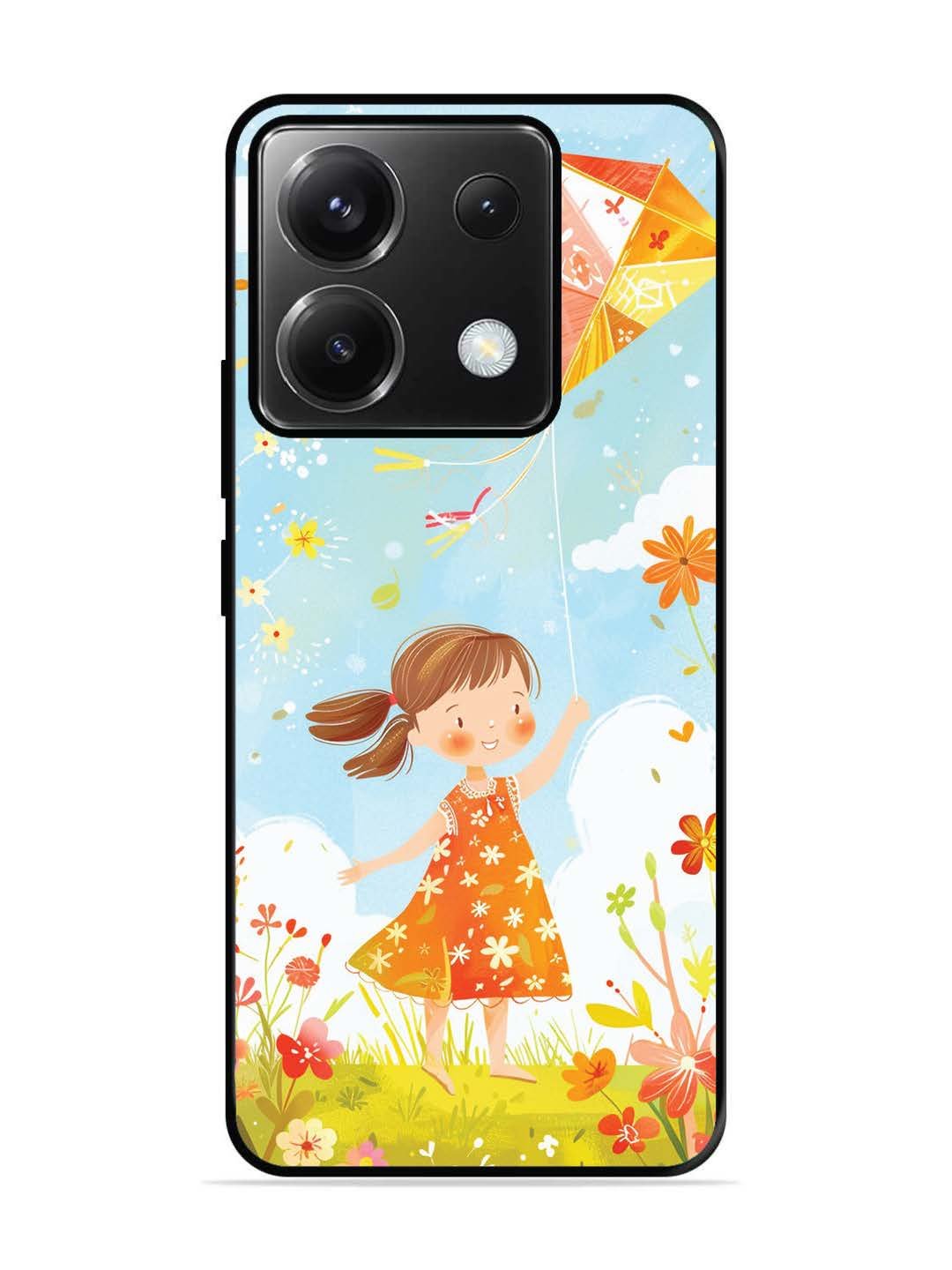 Poco X6 Little Girl Kite Flying