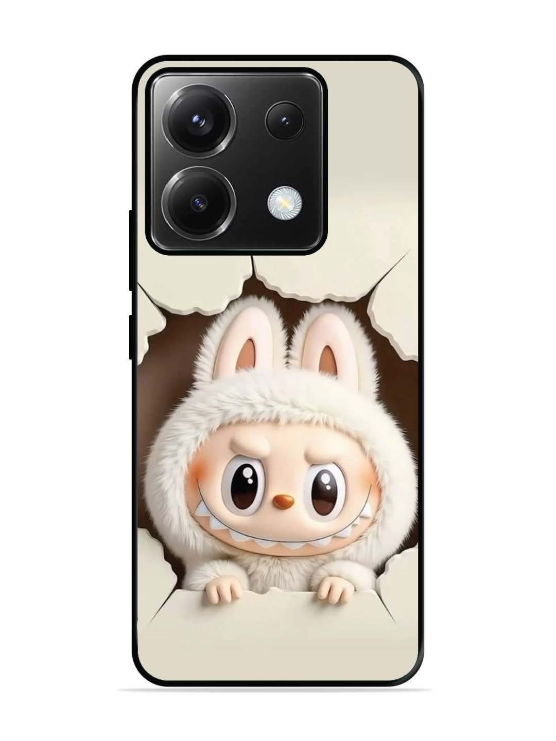 Poco X6 Labubu from Cracked Wall