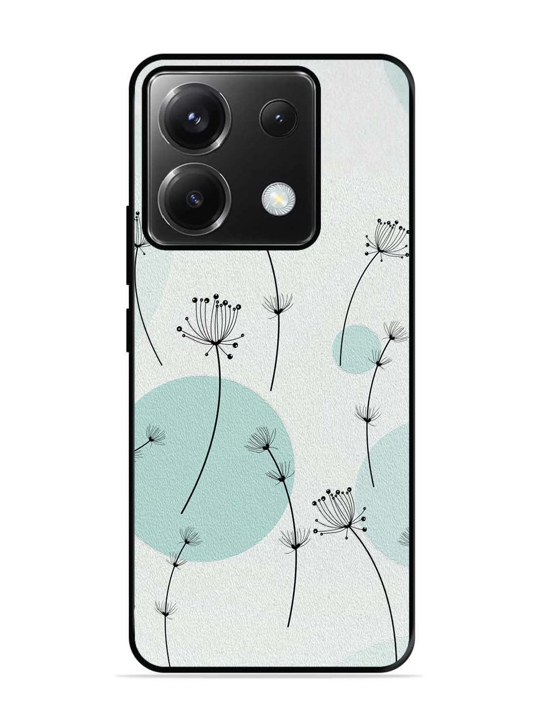 Poco X6 Soft Focus Floral Silhouette