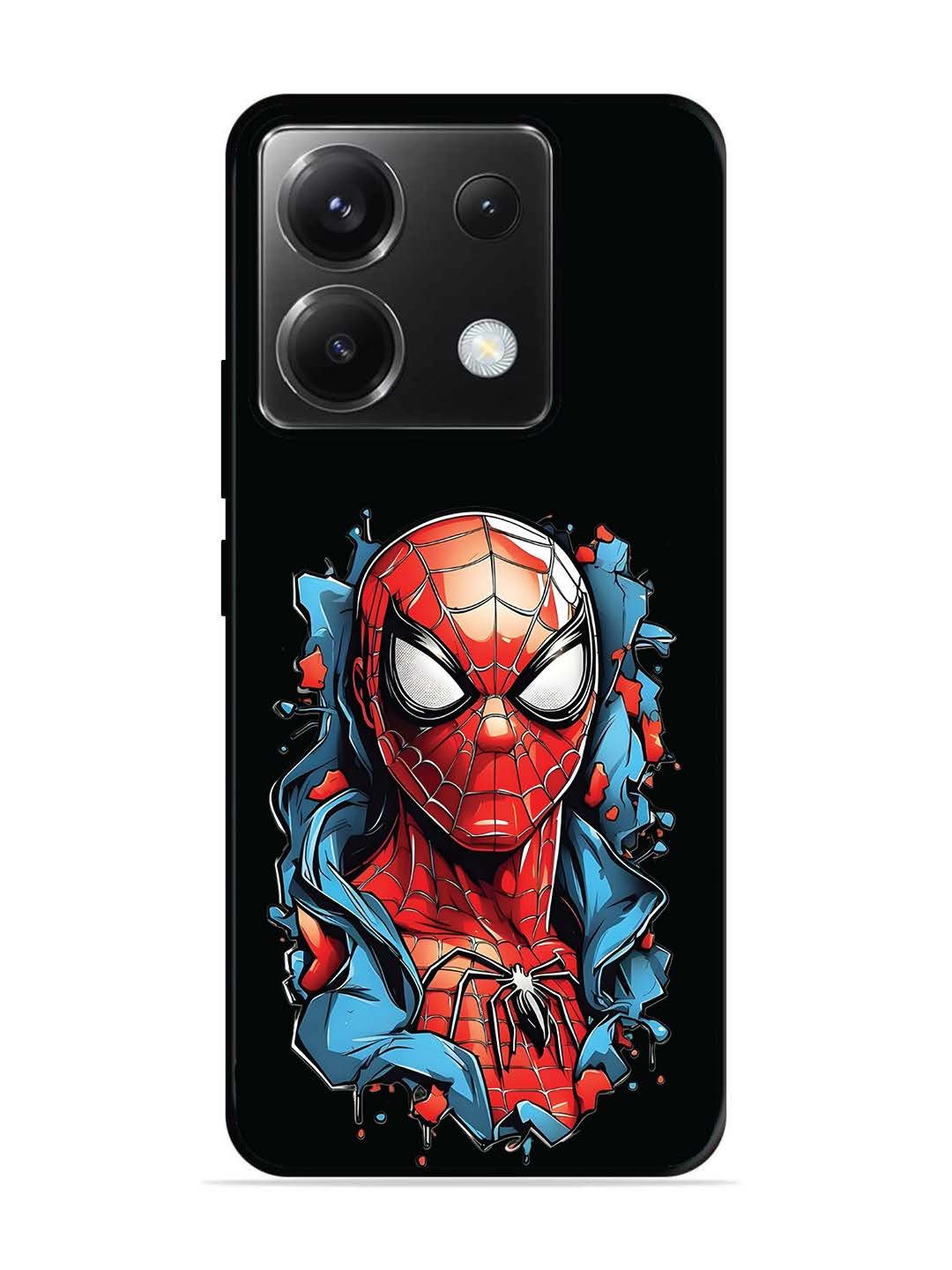 Poco X6 Spider man street art style