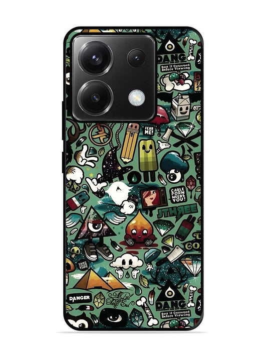 Poco X6 Pop Art Doodle Graffiti Collage