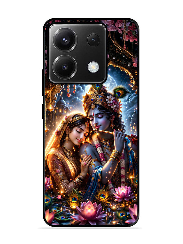 Poco X6 | 2D Metal | Radha Krishna Enjoying Flute 2 | PC-X6-461