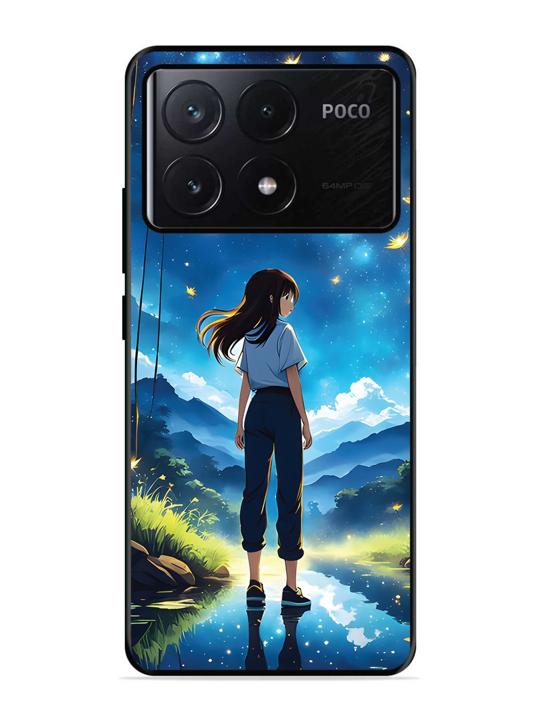 Poco X6 Pro Girl In Beautiful Forest