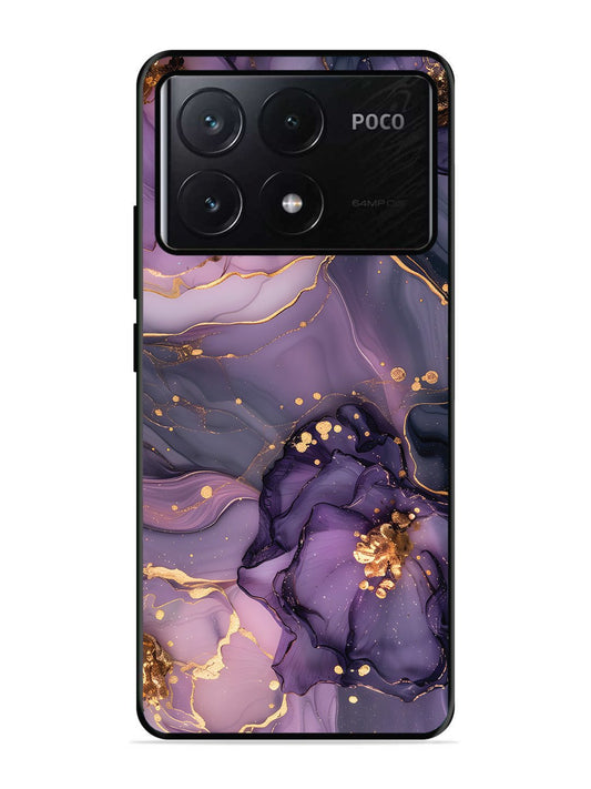 Poco X6 Pro Royal Orchid Theme Marble