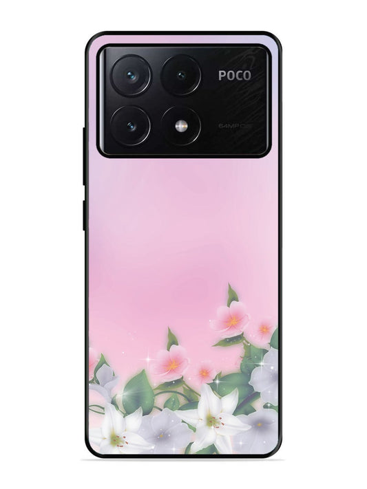 Poco X6 Pro Pink Floral Elegance