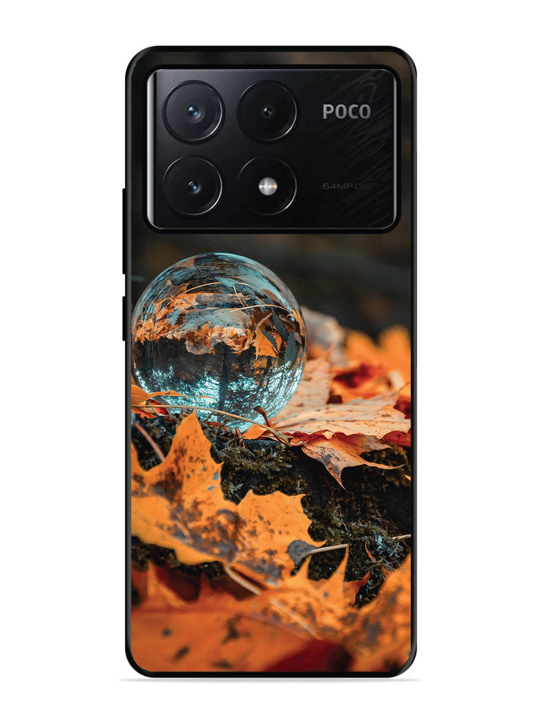 Poco X6 Pro Glass Ball On Gaurden