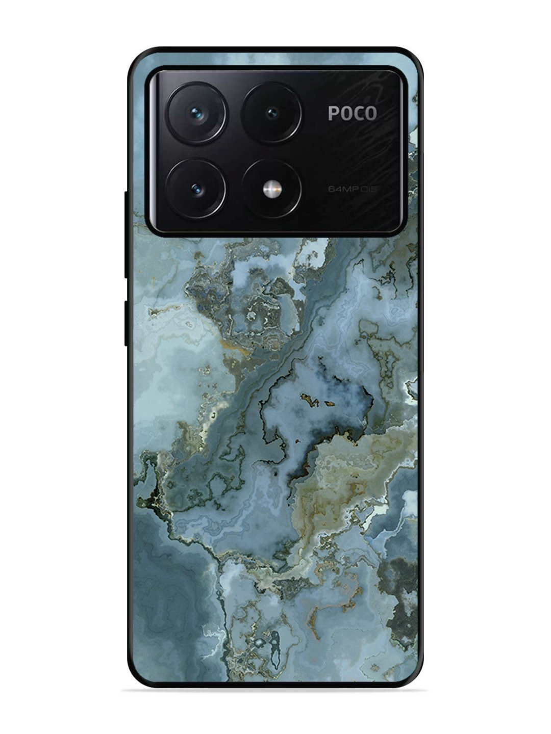 Poco X6 Pro Celestial Blue Marble