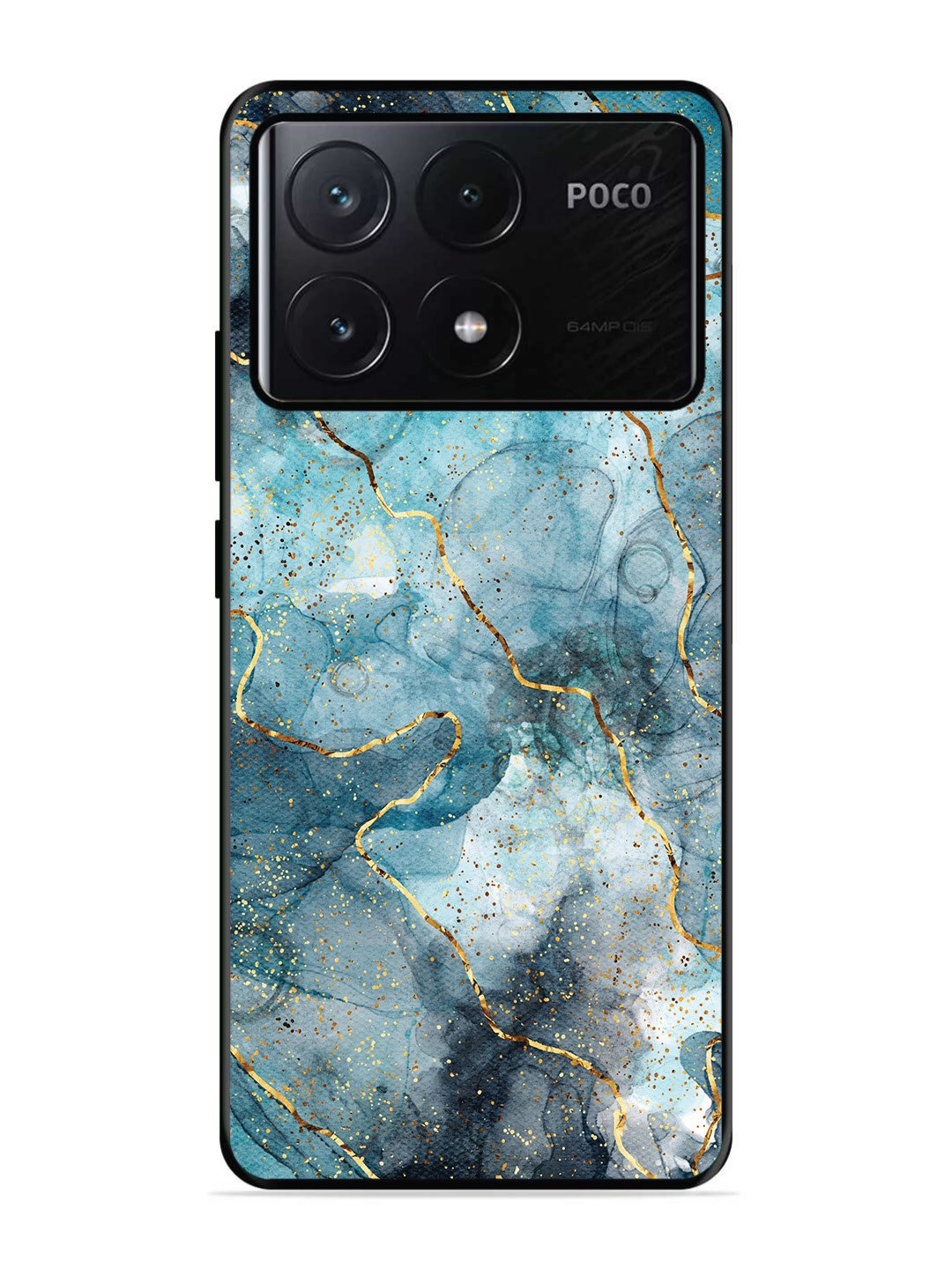 Poco X6 Pro Oceanic Golden Strip Marble