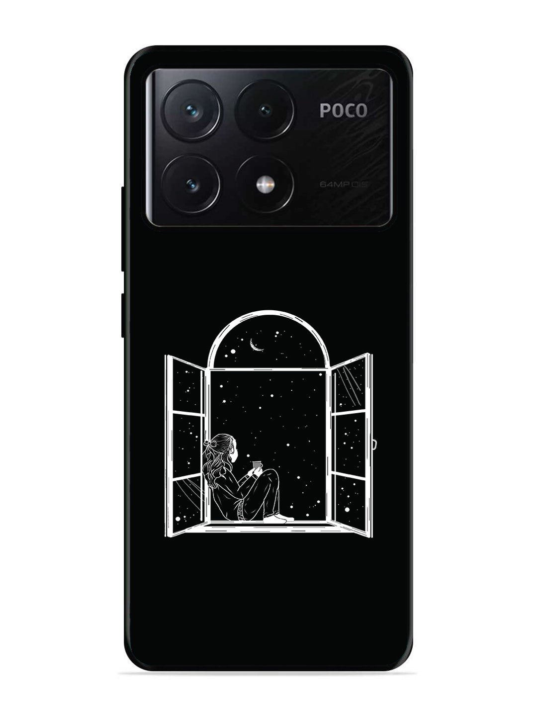 Poco X6 Pro Little Girl on Window